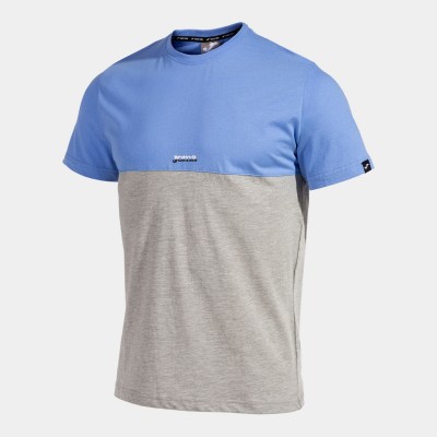 Tricou scurt California Seeve, albastru-melange gri, mărimea S, finisaj original