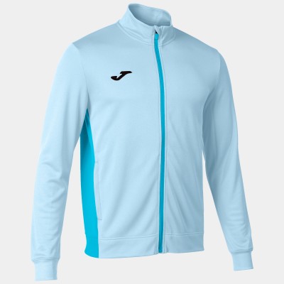 Hanorac WINNER II cu fermoar complet, albastru deschis, M, JOMA