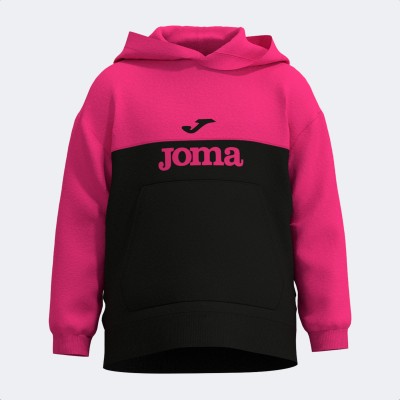 Hanorac copii SUDADERA CON CAPUCHA PARK NEGRO FUCHSIA, JOMA