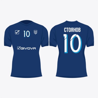 Echipa de fotbal pentru copii sau adulți GIVOVA + personalizare