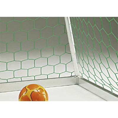 Plasă de poartă de fotbal Huck hexagonală 7,32×2,44 m