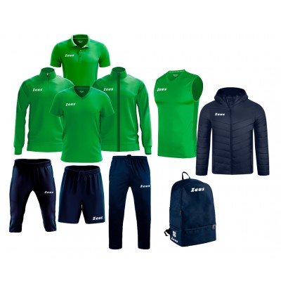Set sport Box Start Verde/Albastru, ZEUS
