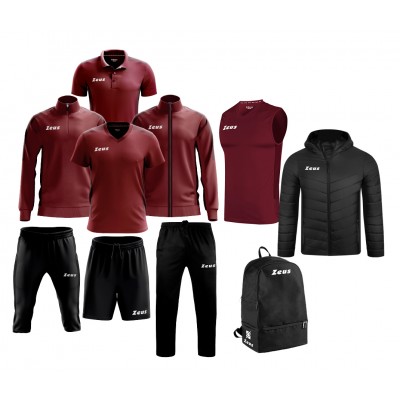 Set sport Box Start Burgundy/Negru, ZEUS
