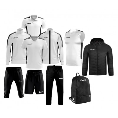 Set sport Box Start Alb/Negru, ZEUS