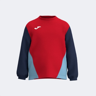 Hanorac pentru copii SUDADERA STRIPE ADVENTURE MARINO RED, JOMA
