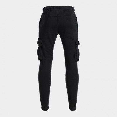 Pantaloni cargo bărbătești UNIVERSITY LONG PANTS NEGRI, JOMA