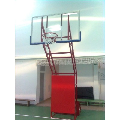 Suport de baschet, structură cu zăbrele