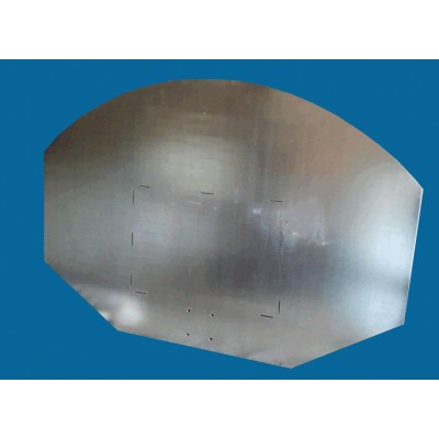 Panou baschet stradal metalic 120x83 cm