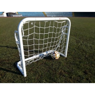 Poartă mini-fotbal 1,2x1,0 m, monolit, oțel