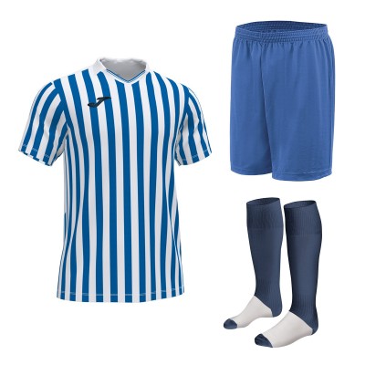 Set echipament fotbal, tricou Copa II JOMA, sort si jambiere Concept Champion