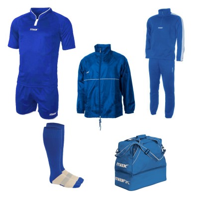 Set echipament fotbal Superbox Oceania, Royal, MAXSPORT