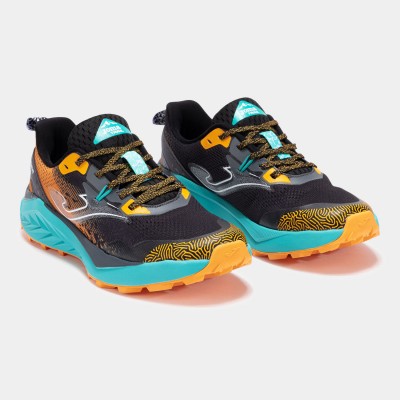 Pantofi sport TUNDRA 2516 NEGRU PORTOCALIU, 43, JOMA