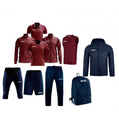 Set sport Box Start Burgundy/Albastru, ZEUS